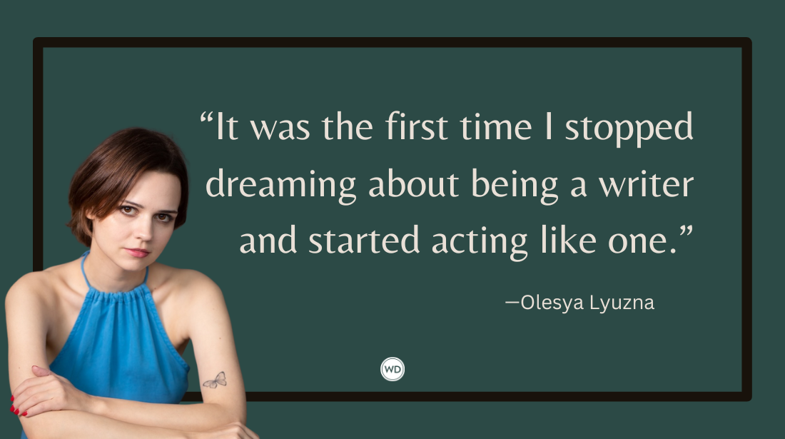 Glitter and Grit: How Pitch Wars Took Me From Messy Draft to Book Deal, by Olesya Lyuzna