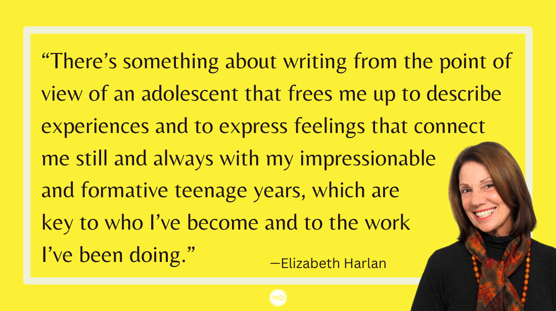 returning to ya after nearly 40 years, by Elizabeth Harlan